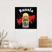 Babuschka Matrjoschka Matryoshka Poster (Keuken)