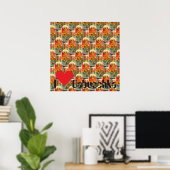Babuschka Matrjoschka Matryoshka Poster (Thuiskantoor)