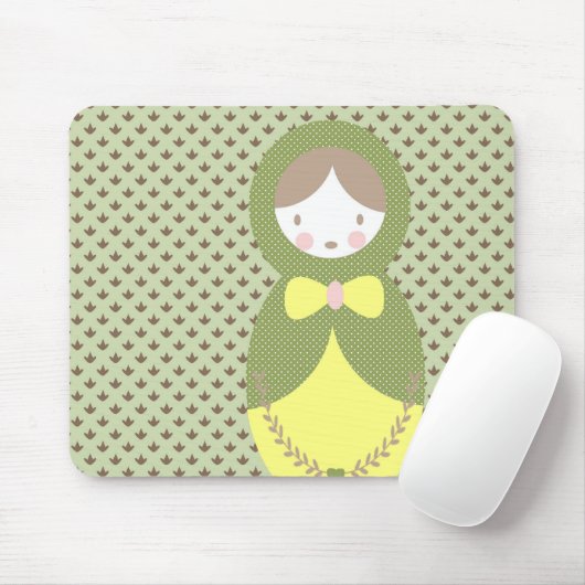 Babuschka Mouse Pad ♥ Muismat (Met muis)