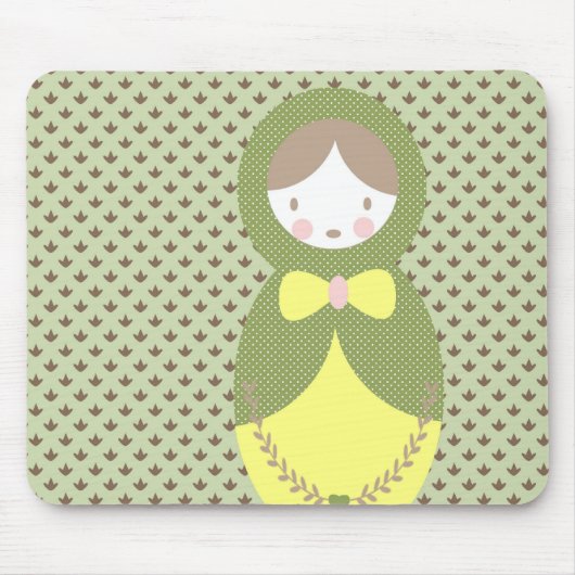 Babuschka Mouse Pad ♥ Muismat (Voorkant)