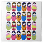 Babushka Doll Tegeltje (Voorkant)