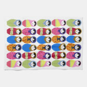 Babushka Doll Theedoek (Horizontaal)