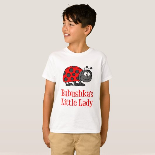 Babushka Little Lady T-shirt (Voorkant volledig)