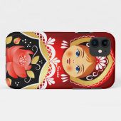 Babushka Matryoshka Russische pop Case-Mate iPhone Case (Achterkant (horizontaal))