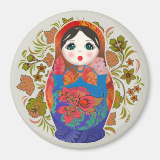 Babushka Russische Nesting Dolls Magneet