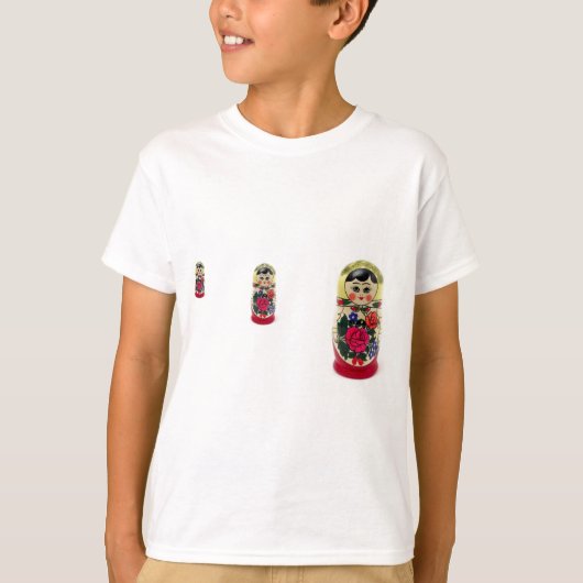 babushka t-shirt (Voorkant)