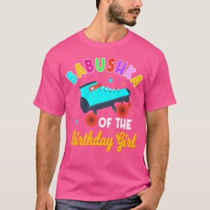 Babushka Van De Jarige Schaatsster Rolschaatsen Sk T-shirt
