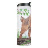 Babv Goat Thermal Tumbler Thermosbeker (Gedraaid links)