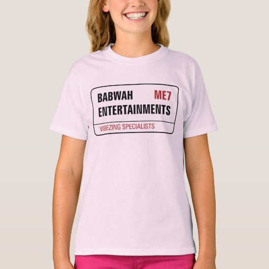 Babwah Girls t-shirts (Voorkant)