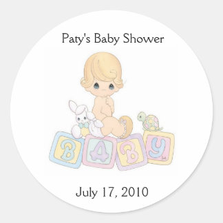baby3da7, Baby shower van Paty, 17 juli 2010 Ronde Sticker