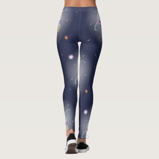 Baby4Levensduur | Ruimtevaart-Leggings | B4L Leggings (Achterkant)
