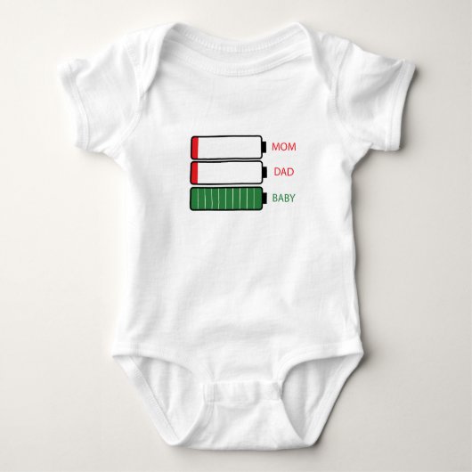Baby 100% Energie Romper (Voorkant)