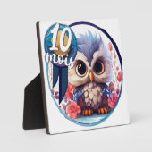 Baby - 10 maanden fotoplaat (Voorkant)