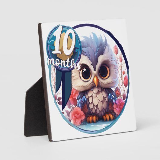 Baby - 10 months fotoplaat (Voorkant)