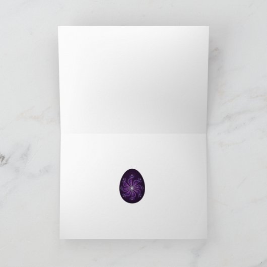 Baby 1 van de Draak van Pasen Feestdagen Kaart (Binnen)