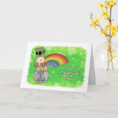 Baby 1e dag van de pleisters kaart (Gele Bloem)