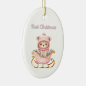 Baby 1e kerst ornament (Rechts)