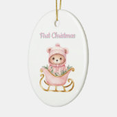 Baby 1e kerst ornament (Links)