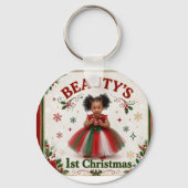 BABY 1E KERSTMIS SLEUTELHANGER (Achterkant)