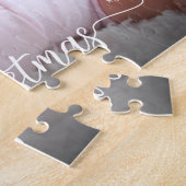 Baby 1e kerstscript Snowflake Photo Keepomwille Legpuzzel (Zijkant)