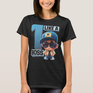 Baby 1e verjaardag Jongen Meisje 1 jaar als een Ki T-shirt