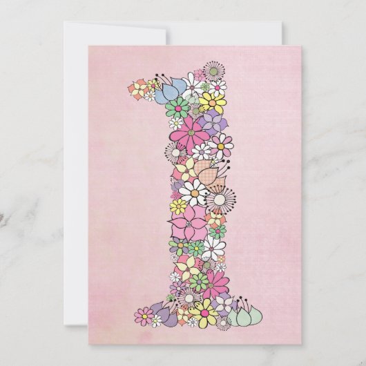 Baby 1e verjaardag Uitnodiging van de Partij van d (Voorkant)