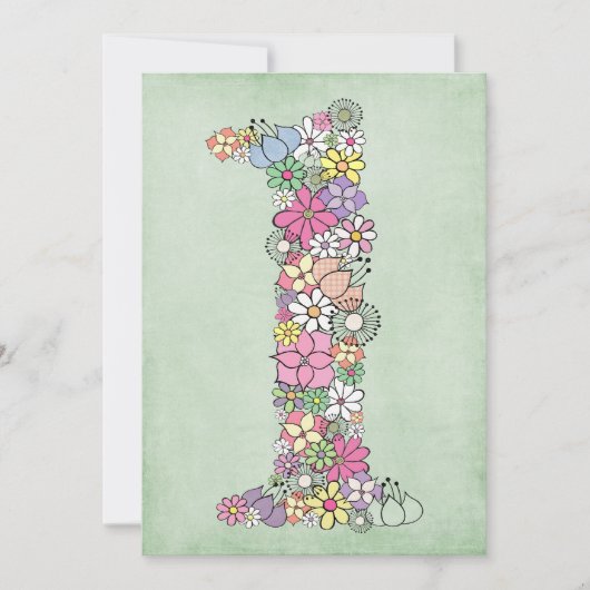 Baby 1e verjaardag Uitnodiging van de Partij van d (Voorkant)