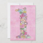 Baby 1e verjaardag Uitnodiging van de Partij van d (Voorkant)