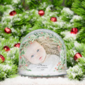 Baby 1st Christmas Photo Snow Globe Sneeuwbol (Kerstmis)