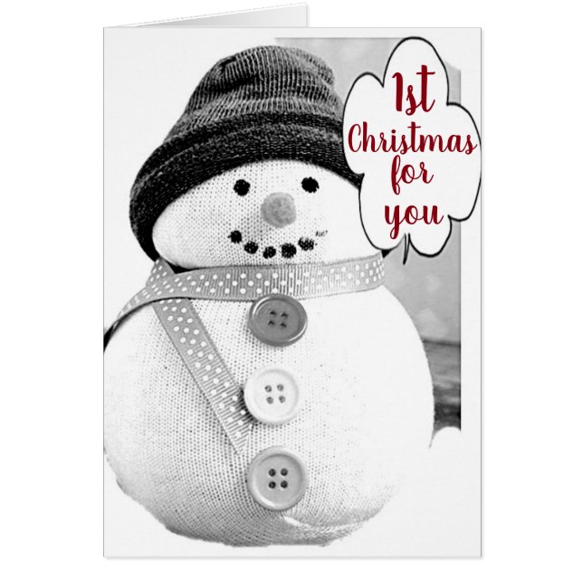 BABY ***1ste CHRISTMAS *** GEVULD MET GOEDE WISSEN (Voorkant)