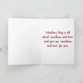 BABY ***1ste VALENTIJNSDAG*** SWEETNESS & LOVE Feestdagen Kaart (Binnen)