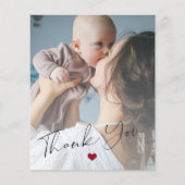 Baby 2 van de begroting fotomanuscript dank u kaar (Voorkant)