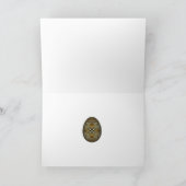 Baby 2 van de Draak van Pasen Feestdagen Kaart (Binnen)