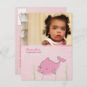 Baby 2e verjaardag Dolphin Noite Kaart (Voorkant / Achterkant)