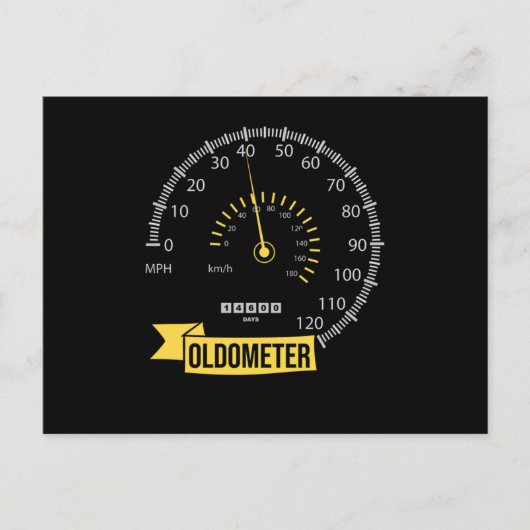 baby 40 jaar oud 40e verjaardag Ol Briefkaart (Voorkant)