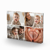 Baby 4 Foto Collage Foto Blok (Rechts)
