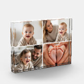 Baby 4 Foto Collage Foto Blok (Links)