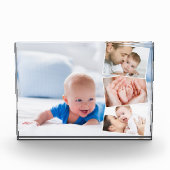 Baby 4 Fotocollage Zigzag Fotostrip Fotoblokken (Voorkant)