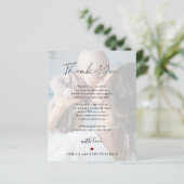 Baby 4 van de begroting fotomanuscript dank u kaar (Staand voorkant)