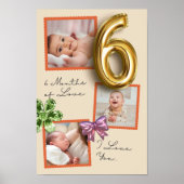 baby 6 maanden compleet poster (Voorkant)