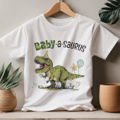 Baby-a-saurus dinosaur thema kinder verjaardagsfee