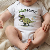 Baby-a-saurus Dinosaur Thema Kinderen Verjaardagsf
