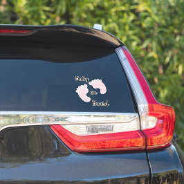 Baby aan boord Auto Decal Sticker