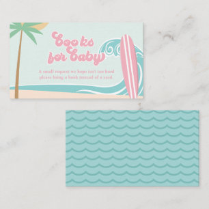 Baby aan boord baby shower Boeken voor Baby Informatiekaartje