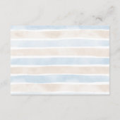 Baby aan boord Baby shower Diapper Raffle Informatiekaartje (Achterkant)