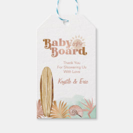 Baby Aan boord Baby shower Favor Gift Label Cadeaulabel