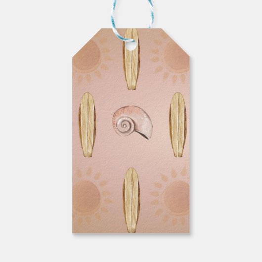 Baby Aan boord Baby shower Favor Gift Label Cadeaulabel (Achterkant)