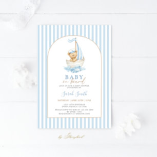 Baby aan boord Baby Shower Jongen Kaart