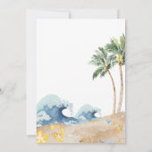 Baby aan boord Baby shower Kaart (Achterkant)