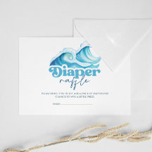 Baby Aan boord Baby shower Luier Raffle